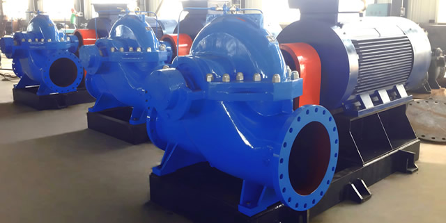 单级双吸中开式离心泵